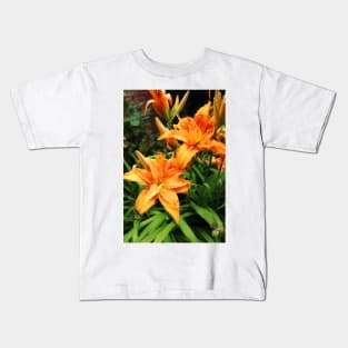 Orange daylily Kids T-Shirt